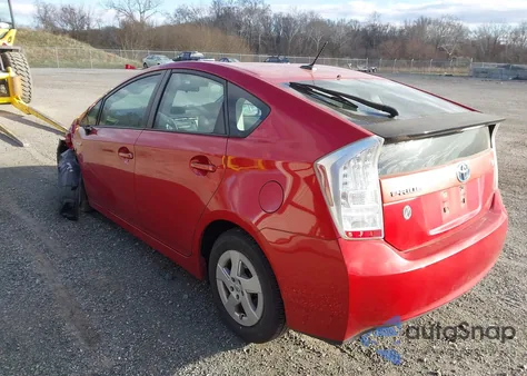 2010 Toyota Prius Iii из США, поврежденный, VIN JTDKN3DU6A0002538